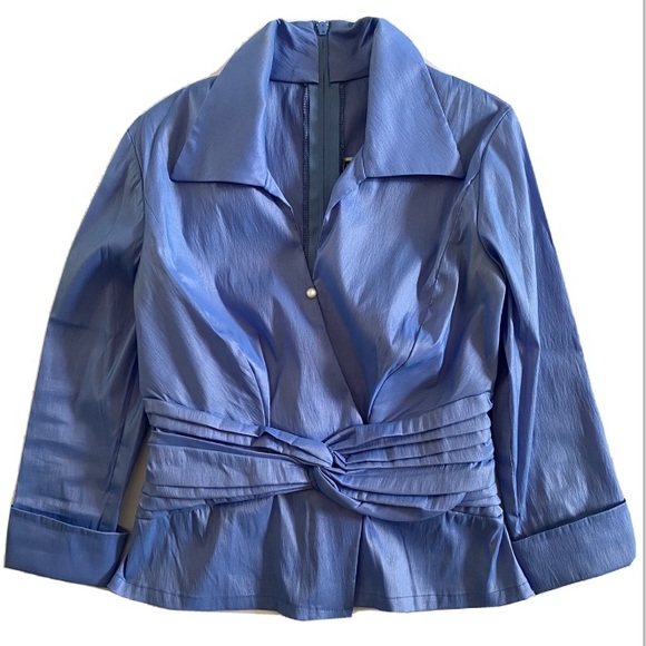 Tadashi Shoji Luxury Cocktail/Party Blouse Made in the USA 🇺🇸 Size 8 - Picture 1 of 11